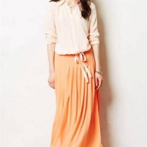 Anthropology maxi skirt